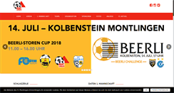 Desktop Screenshot of fcmontlingen.ch